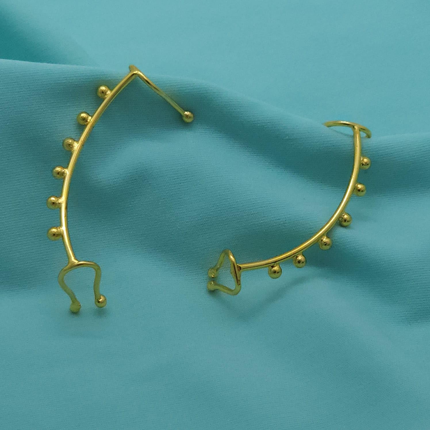 Dot & Dash Earcuffs (Pair – Clip-On)