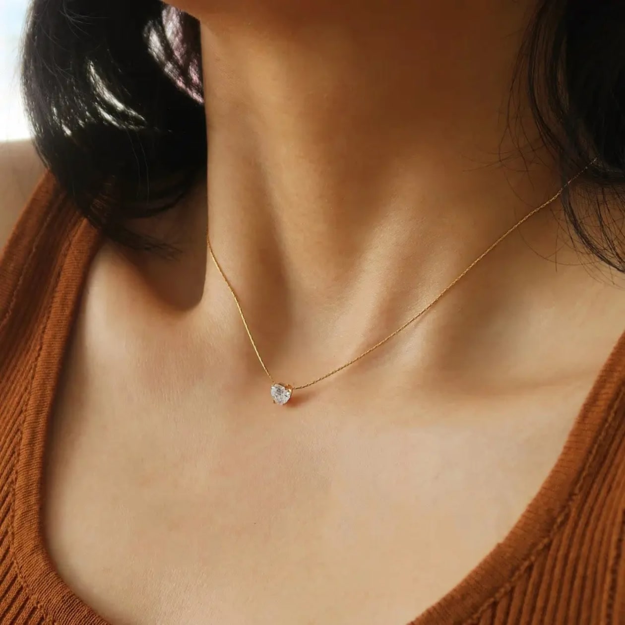 Blue Blink – Floating Heart Solitaire