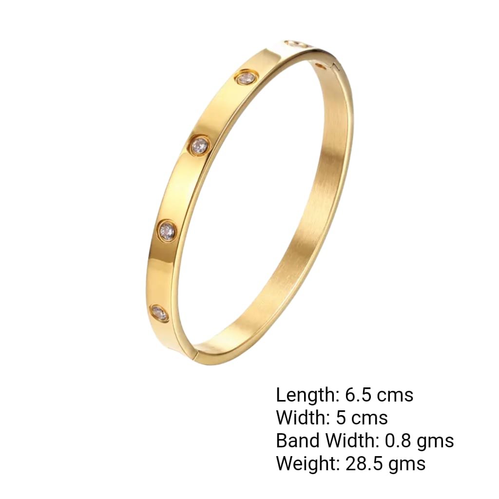 Celeste Crystal Bangle