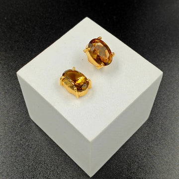 Golden Gaze Studs