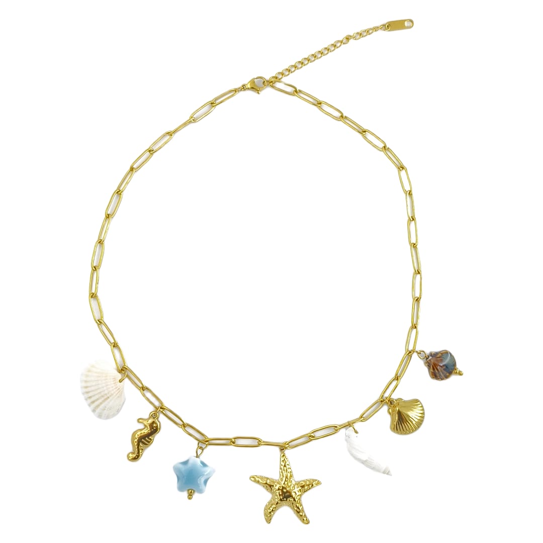Mermaid Mood Charm Necklace