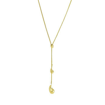 Golden Drip Y Necklace