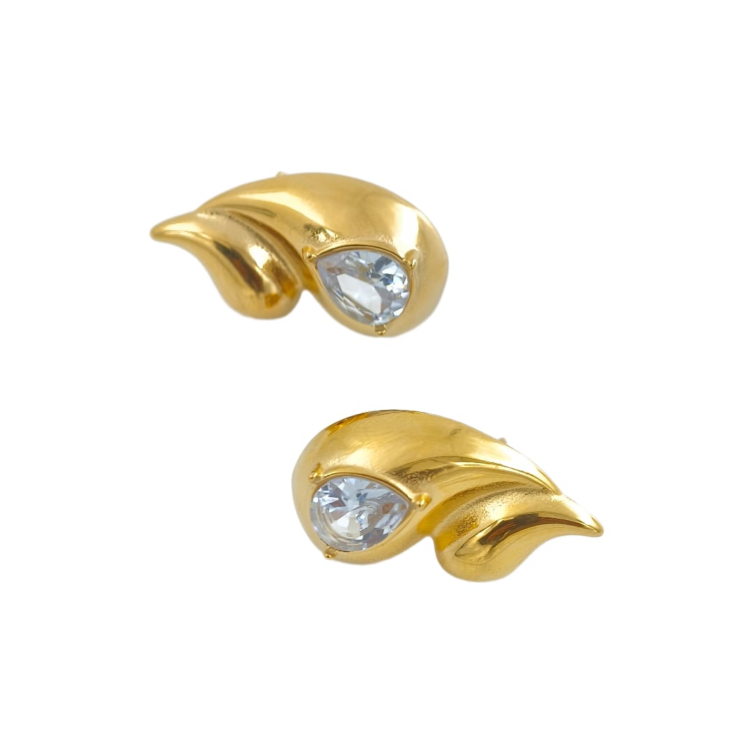 Liquid Light Zircon Studs