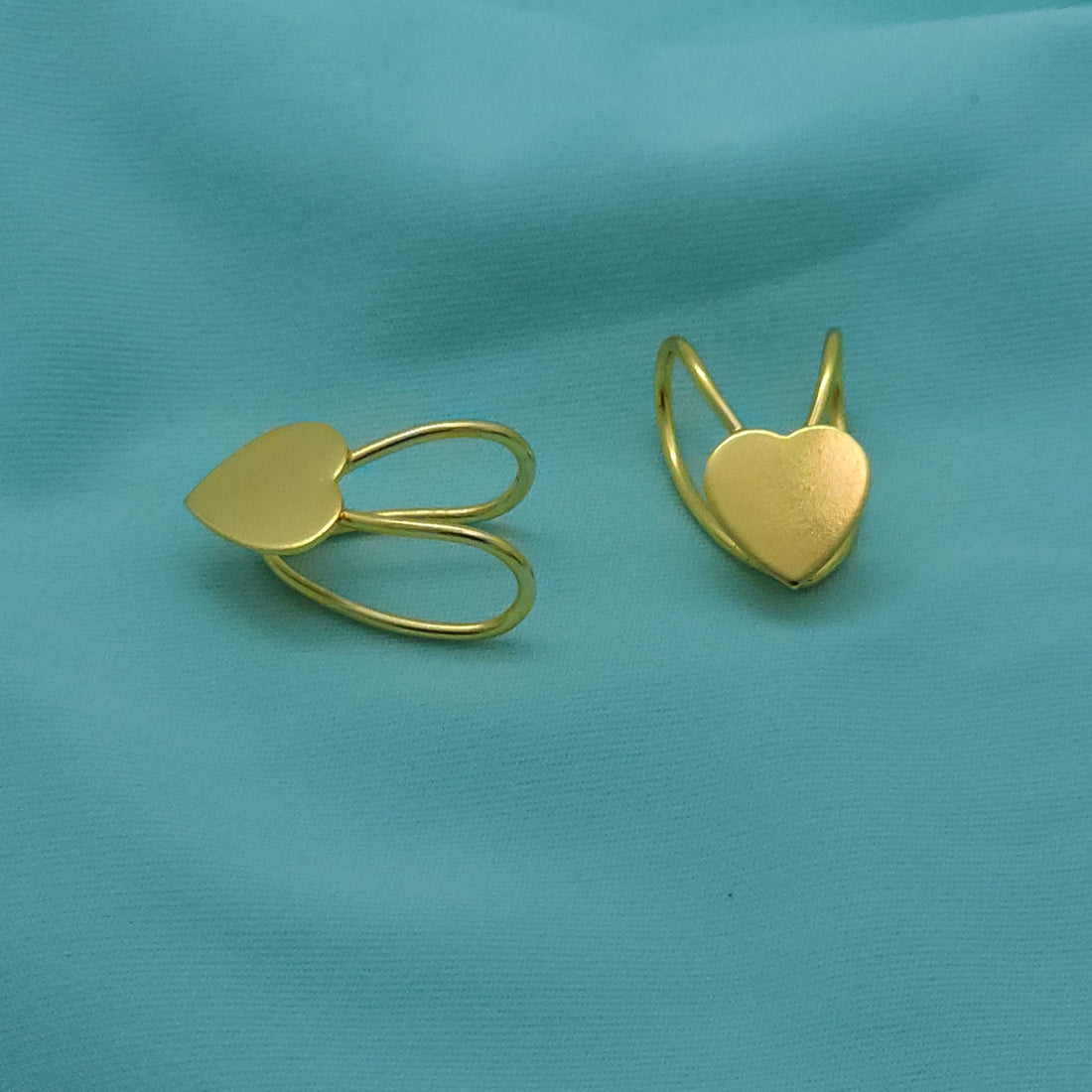 Whispers of Heart Earcuffs (Pair – Clip-On)