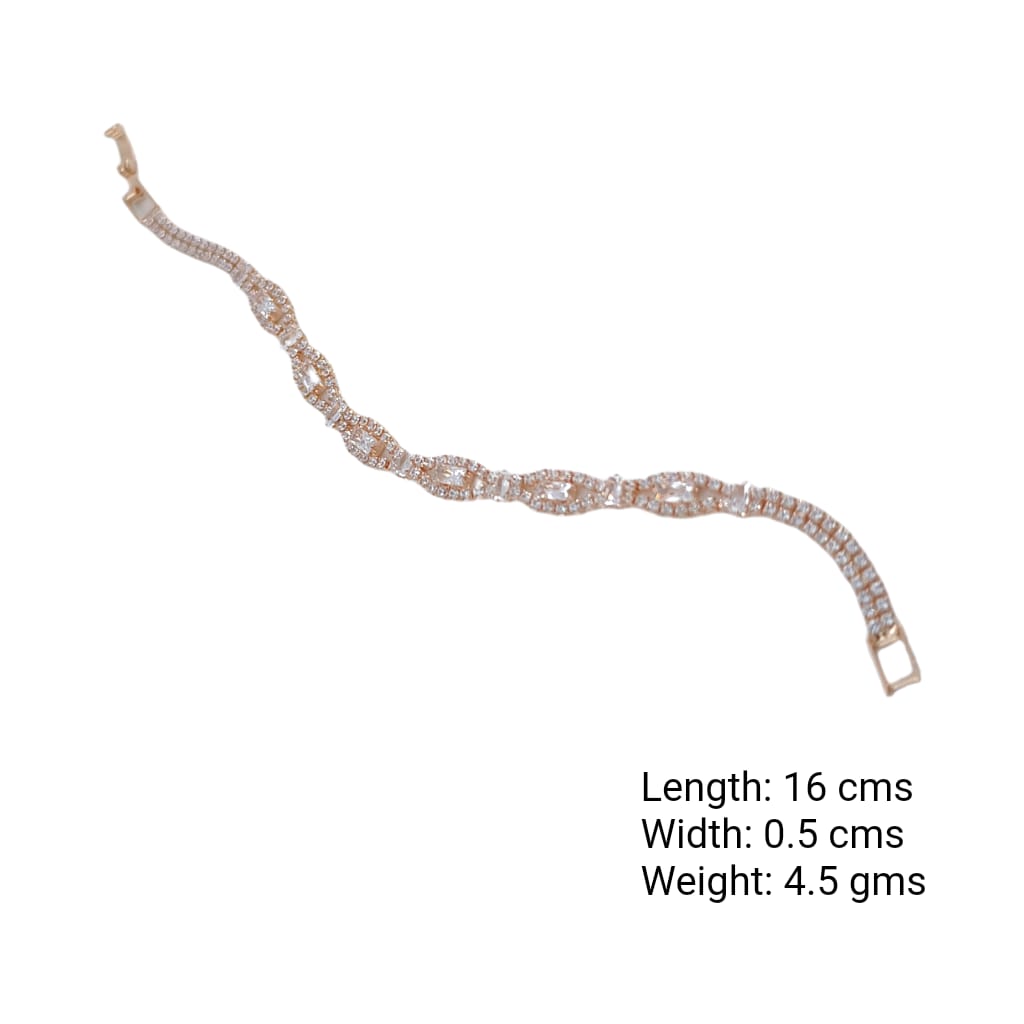 Infinity Sparkle Link Bracelet