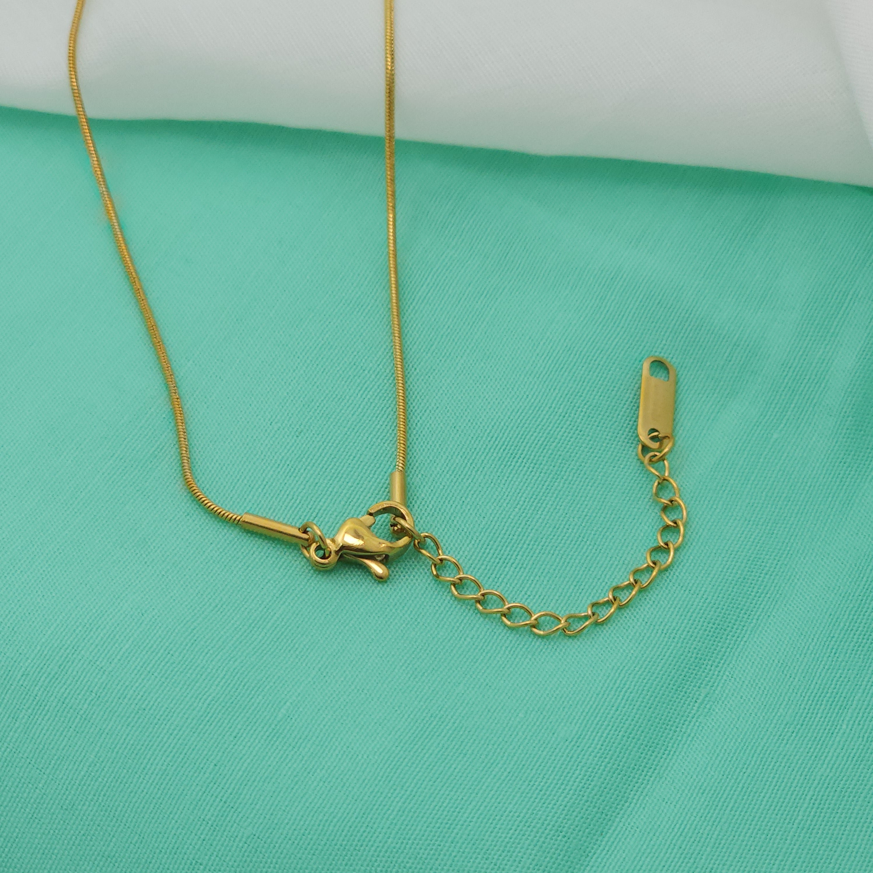 Squiggle & Soul – Abstract Drop Necklace