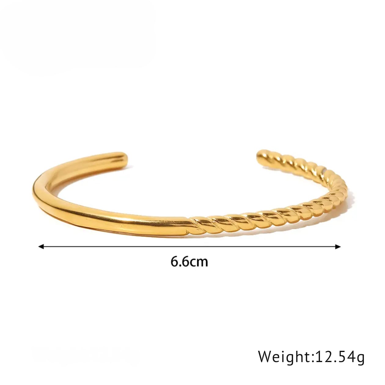Twist & Shine Open Bangle