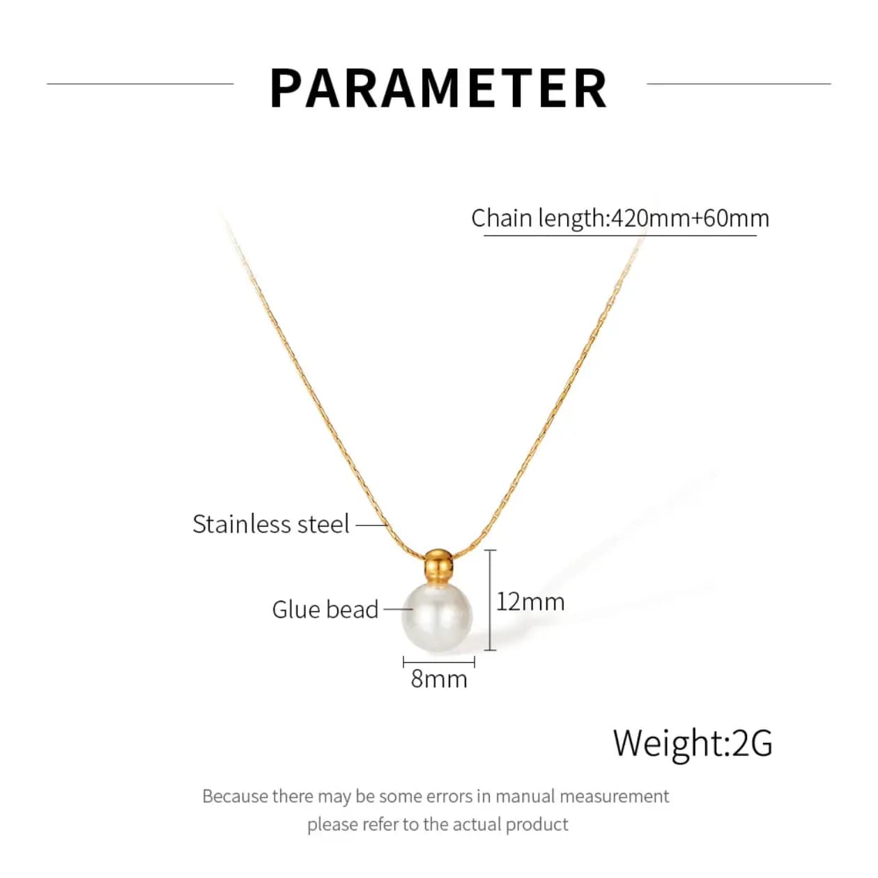 Solo Pearl Grace – Pendant Necklace