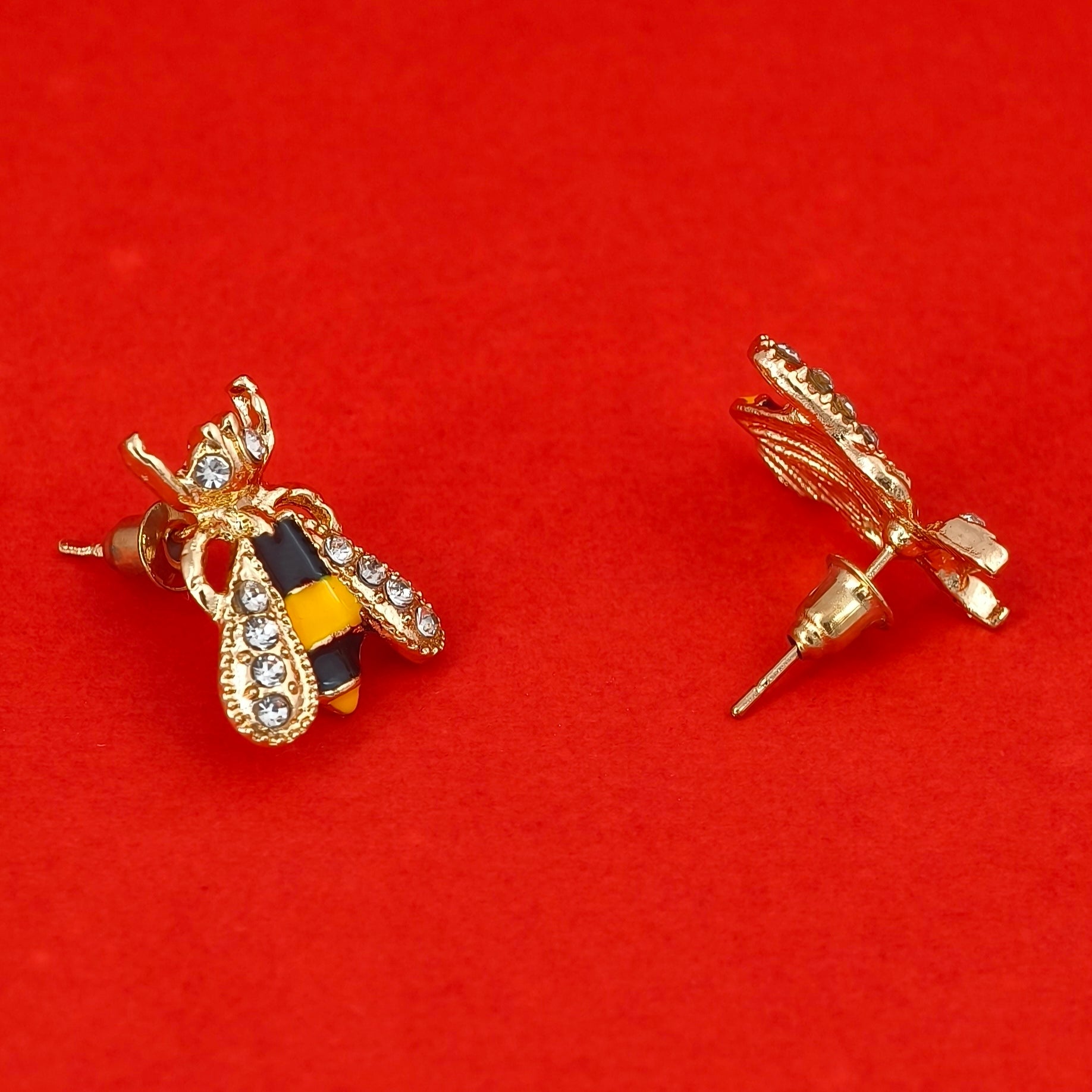 Queen Bee Crystal Studs
