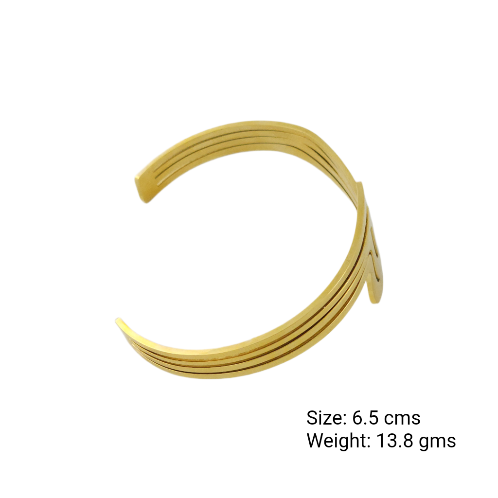 Golden Flow Cuff