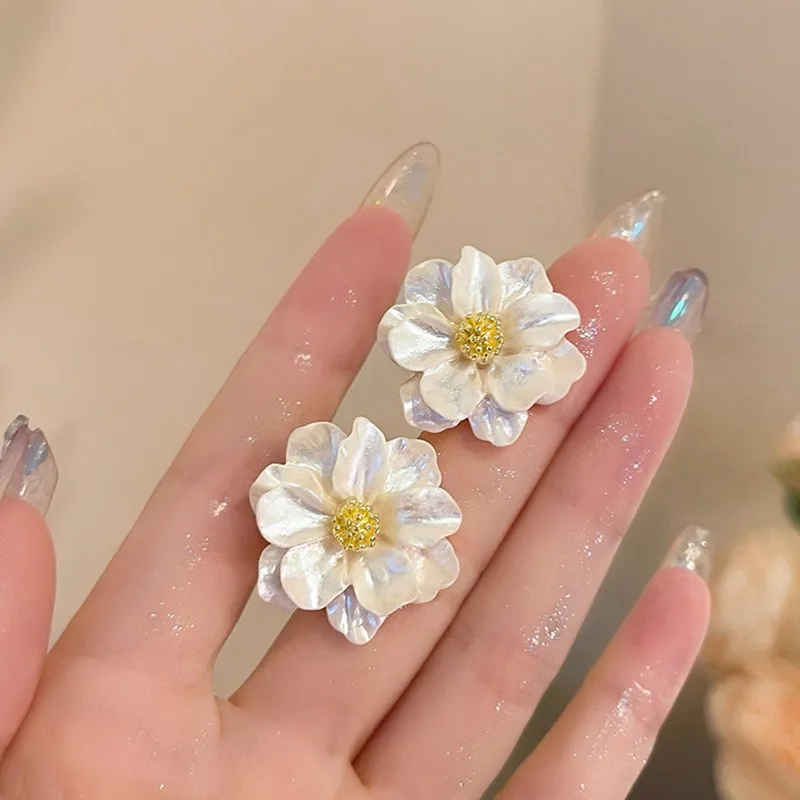 Blossom Pearl Petal Studs