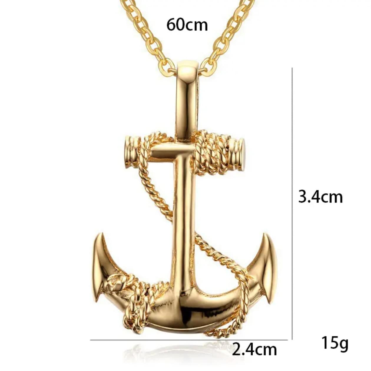 Anchor of Intent – Bold Pendant