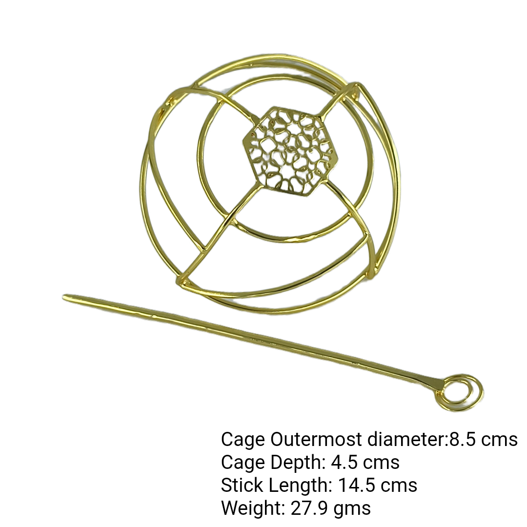 Hexa Bloom Bun Cage
