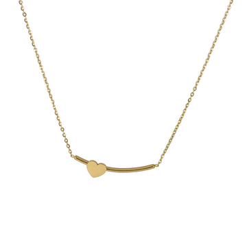 Heartbeat Curve Necklace