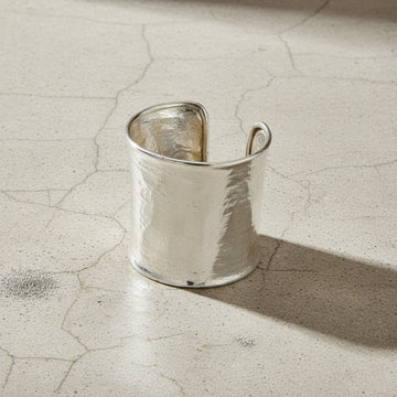 Molten Silver Cuff