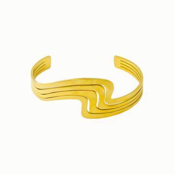 Golden Flow Cuff
